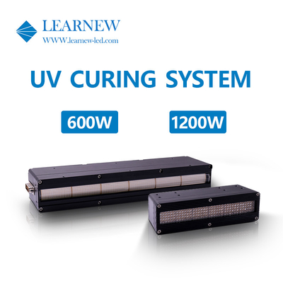 600W 1200W UVA Curing System 395nm AC220V Switching signal Water cooling High power SMD or COB UV System