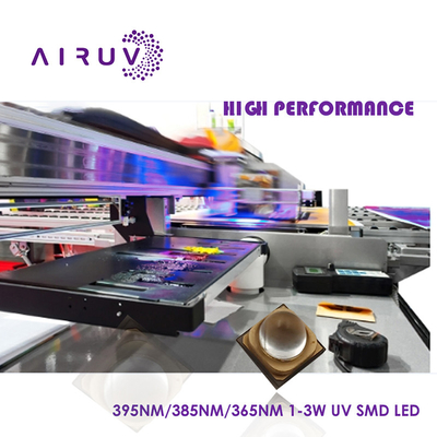 OEM ODM 3838 SMD UVA LED Chip 365-395nm for UV curing Chip Led