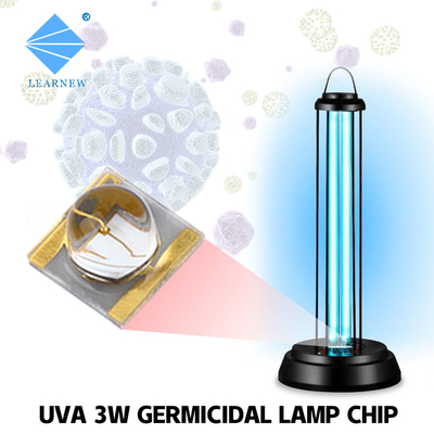 Long life UVA Led 3W 405nm UV LED Chip with Low thermal resistance