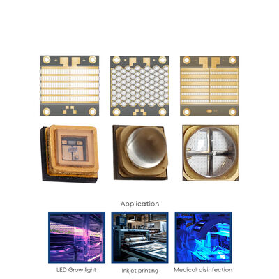 3838 Series Medical Tanning Photometer Curing and Coating Photosensitive 340nm 350nm Customized 1w Series UVB COB LED Chips