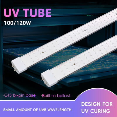 365Nm Uv Tube 310Nm Uvb Uva 10 to 1 Ratio Tanning Lamp Tube 100W 120W Mercury Replacement Tube Certified ISO9001 CE EMC LVD