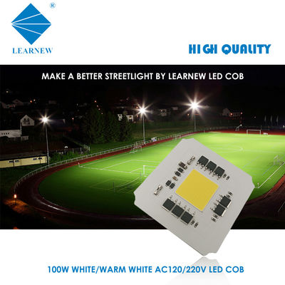 6000K  flip chip 100W 220V AC LED COB Super Aluminum high efficiency 110-120lm/w
