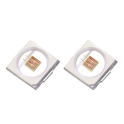 300mA 680nm SMD LED Chips 3.0*3.0mm SMD LED Diode Silica Sphere Surface