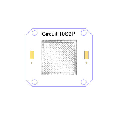 4046 50W COB LED Full Spectrum 395nm UV LED For Offset Printer