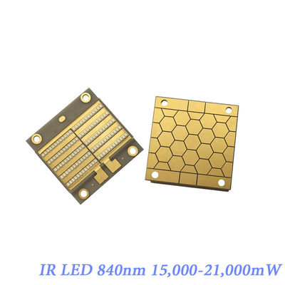 840nm 100W COB LED Chip 15000-21000mW 120DEG IR LED Chips