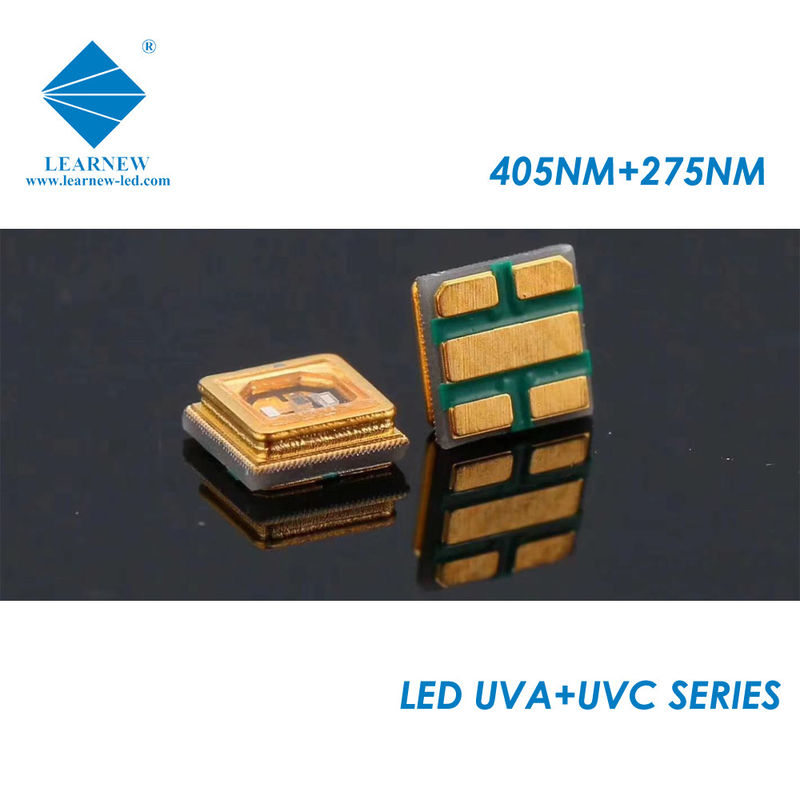 Uvc Chip UVC UVA Series 0.5w 265-285nm 395-405nm 3535 COB SMD Chip QUARTZ GLASS LENS