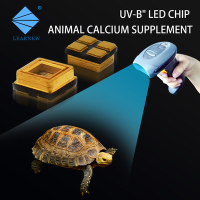 Ceramic SMD LED UVB LED CHIP 290nm 300nm 310MN 315nm 3535 Chip Led For Animal Calcium Supplement