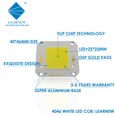 smd led chip 4046 55w 80w 100w Flip Chip COB LED , 2700-6500K COB LED Chips