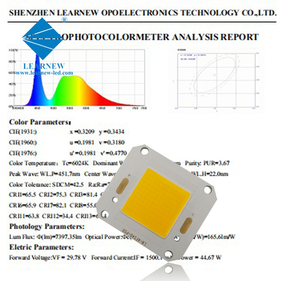 smd led chip 4046 55w 80w 100w Flip Chip COB LED , 2700-6500K COB LED Chips