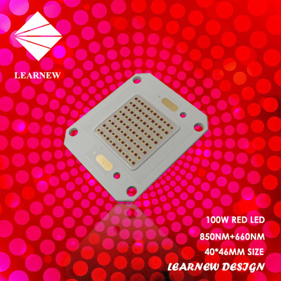 4046 IR LED Chips 100W 660nm 850nm Red LED Chip Long Life Span