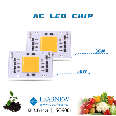 Full Spectrum AC 50w LED COB Chip 200v 240v 4046 AC LED Chip For Grow Light