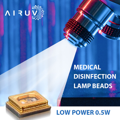 High Power SMD 3535 UVC LED 270NM 280NM 0.5W UVC LED Chip For Air Water Disinfection