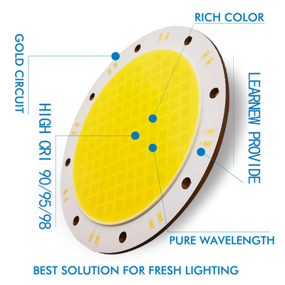 4000W 6000W Flip COB LED Chips 2700-6500K 45-50V For Outdoor Lighting
