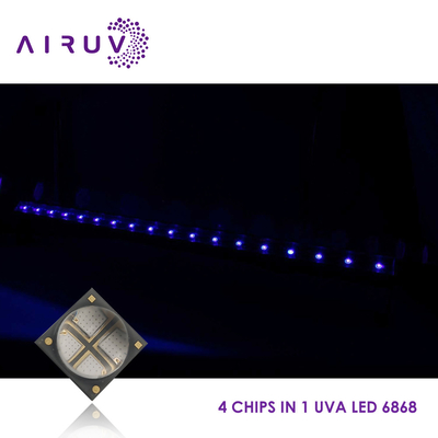 10W 365nm 385nm 395nm 6-7V Uva 3W Led Chips For UV Curing
