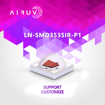 Smd 3535 Ir Led Chip 2w 1.7v 1.5v 1.3v 730nm-950nm For Virtual Reality 3d Printing
