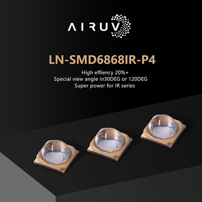 5-8W 6868 IR LED Chip 730nm 840nm 940nm for 3D Printing Personalized Design