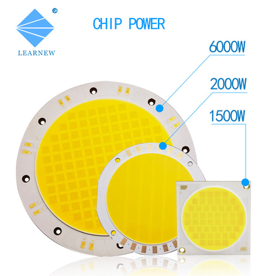 Super-Aluminum Flip COB LED Chips 1500-2000W 2700-6500K 45-50V for Fishing Lights