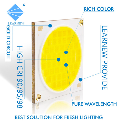 Super-Aluminum Flip COB LED Chips 1500-2000W 2700-6500K 45-50V for Fishing Lights