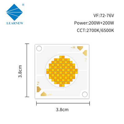 200W 200W COB LED Chip CRI95 Bi-Color COB LEDs with Dimming Dual CCT 2700K 6500K