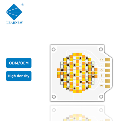 250W VF 24-26V Dimmable 5 Colors RGBCW COB LED Chip with High CRI 90RA for Stage Lighting