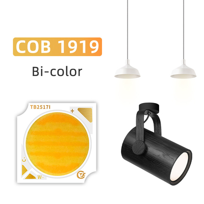 18W 25W Dual color COB LED Chip 2800k 6500k 1919 LED COB Adjustable Photography Lamp