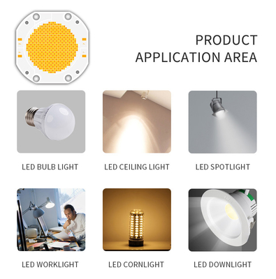 600w+600w Dual Color Cob Led Chip 7575 Dimmable 2700-6500k 54v 60v For Photography Light