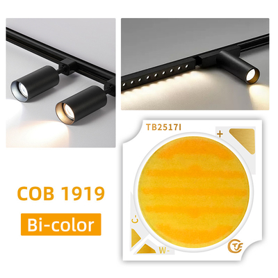 18W 24W 25W 30W Bi Color COB LED 1919 Series with WHOLE SIZE 19x19MM and CCT 2800K/6500K