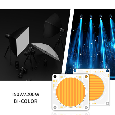 5454 Bi-Color 2700k 6500k Cct High Power 1500w 200w Cob Led Chip Module For Photography Lamp