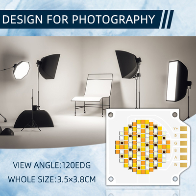 Five In One Full Color Cob Led 250W~350W 3538 2700K 6500K RGBCW Led cob chip 24-26V