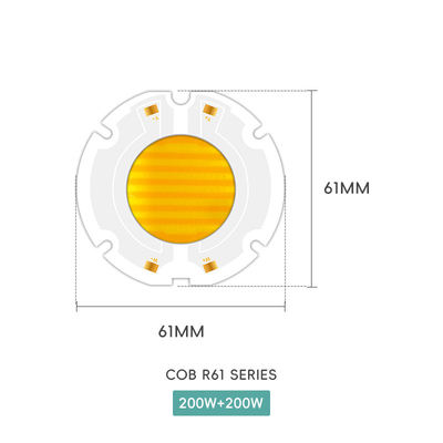 AC 51-53V 2700K-6500K Full Spectrum LED Chip 200w AC COB LED Chip