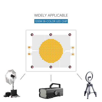 2700K 6500K Dual Color High Power LED COB 1200W COB LED Photography light