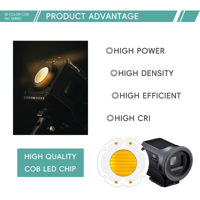 high power 200W 6060 led cob chip bi color chip for photography light