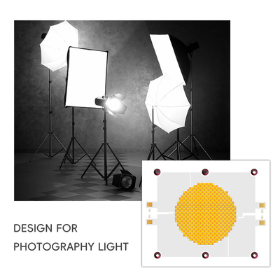 High Power COB LED Chip 1200W Bi color 2800k 6500k LED COB Chip for Photographic Lamp