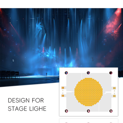 120100 Bi-Color 2700K 6500K CCT High Power 1200W+1200W COB LED Chip Module For Photography Lamp