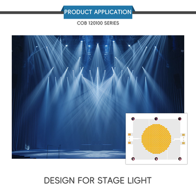 High Efficiency LED Chip 120100 Size 2700k 6500k 1200w Flip Chip COB LED Lamp Bead For Photography Light