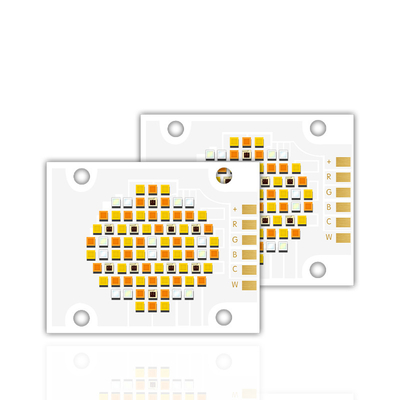 High Efficiency LED Chip 4050 Size 2700k 6500k 180w Five Color COB LED Chips Bead