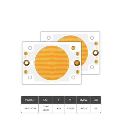 LED COB Chip 200W VF 45V LED Beads DIY Full Spectrum Customizable
