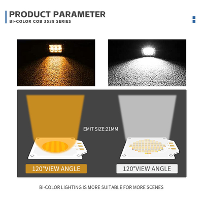300W High Power Cob Led 6060 195-205V COB LED Chip 2700-6500K 90Ra 95Ra+