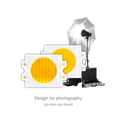Dimming 72V 75V Dual Color 300W+300W Constant Voltage COB LED 4055 Bi Color 2700k 6500k 95ra Led for Track Lamp