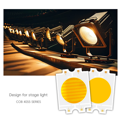 Constant Voltage DC 75V Dual Color LED COB 4055 Bi Color 2700K+6500K High Power 300W COB LED