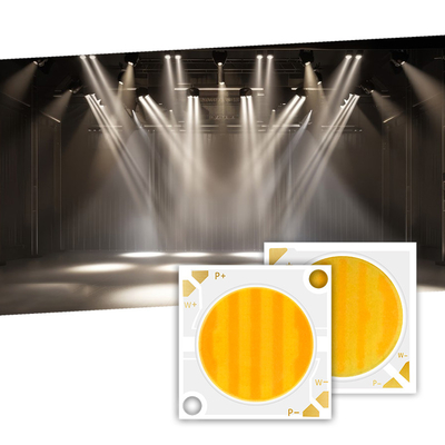 2424 Bicolor COB LED CCT 2700k to 6500k High CRI95 COB LED Chip Reflector Shape R21mm 40W+40W 100-110lm/w 1.1A 36-38V COB Lights