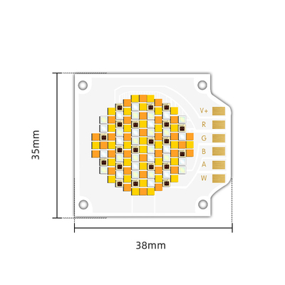 Factory Outlet COB LED Chip 3538 Five Color COB LED Chips 250W-350W 90-140lm/w 35*38MM LED Photograph Light With Fast Shipments