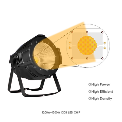 2400W COB Bi-Color 2700K 6500K CCT High Power 1200W+1200W COB 120mm*100mm LED Chip Module CRI 95+ for Photography Lighting