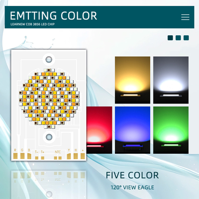 COB 3856 300w CCT 620nm/460nm/520nm/2700K /6500K Color COB LED Chip Lamp Beads Diodes for Photography lamp