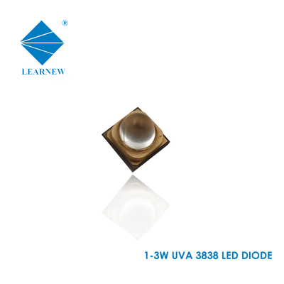 3W 405nm UVA LED Chip 3.8x3.8mm for UV Curing and Printing