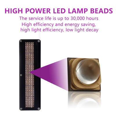 3W UVA LED Chip 365nm Wavelength 3.8x3.8mm Size