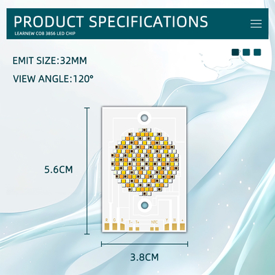 300W 500W COB LED Chip 110LM/W RGBCW for Photography Lights