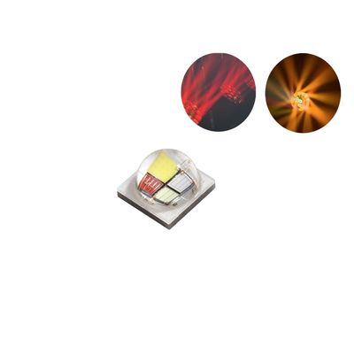 3W 4W RGBW SMD LED Chip with 3.5*3.5mm Size and 350mA Current for High Power Lighting Solutions