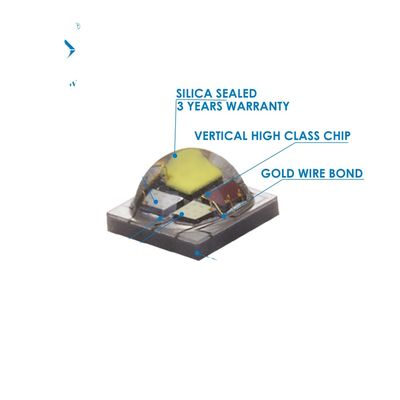 3W 4W RGBW SMD LED Chip with 3.5*3.5mm Size and 350mA Current for High Power Lighting Solutions