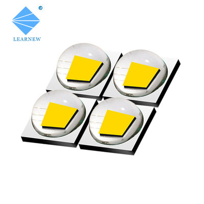 High Power SMD LED Chip 10W 5050 with 3000mA Max Current 5.0*5.0mm Size and 120lm/W Efficiency for City Lighting